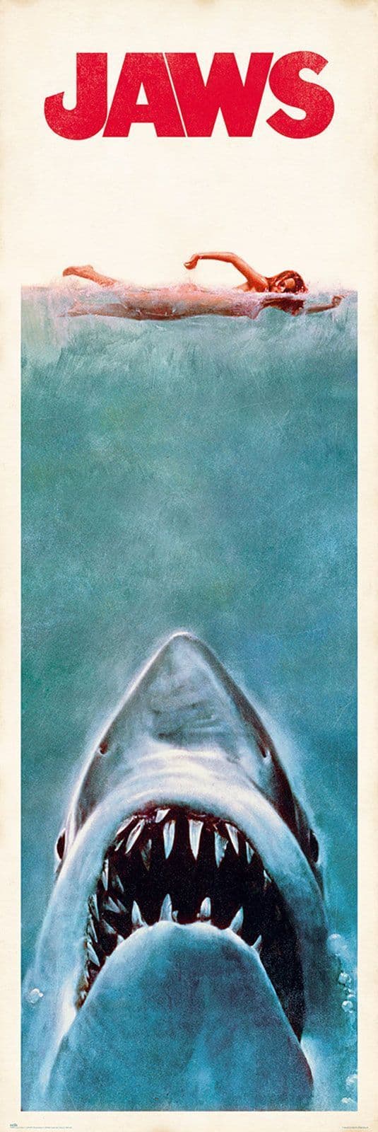 Jaws Movie Door Poster