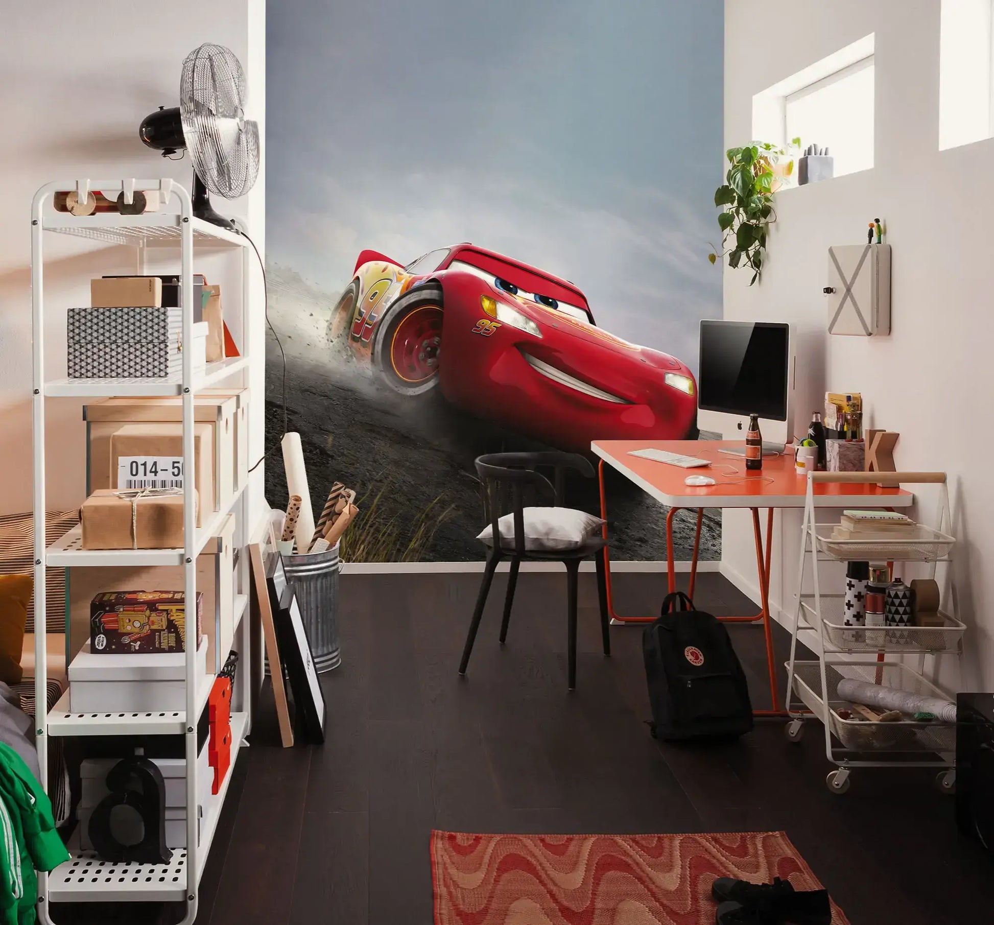 Disney and Pixar Cars Shine Non-Woven Wallpaper Mural Disney