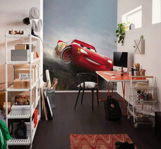 Disney and Pixar Cars Shine Non-Woven Wallpaper Mural Disney