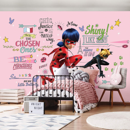 Marinette Tales of Ladybug and Cat Noir Non-woven Photo Wallpaper