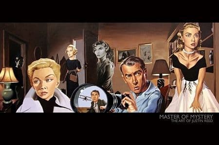 Master Of Mystery The Art Of Justin Reed Poster