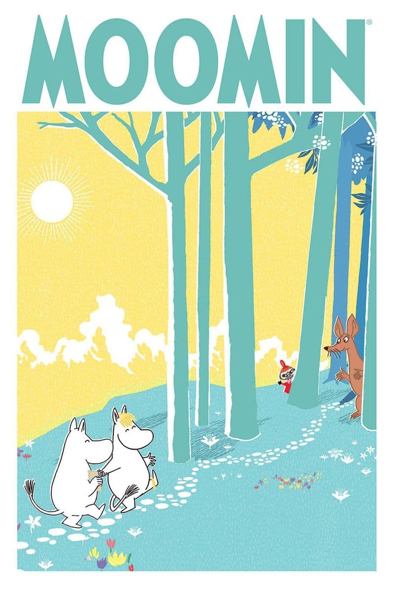 The Moomins Animated Poster