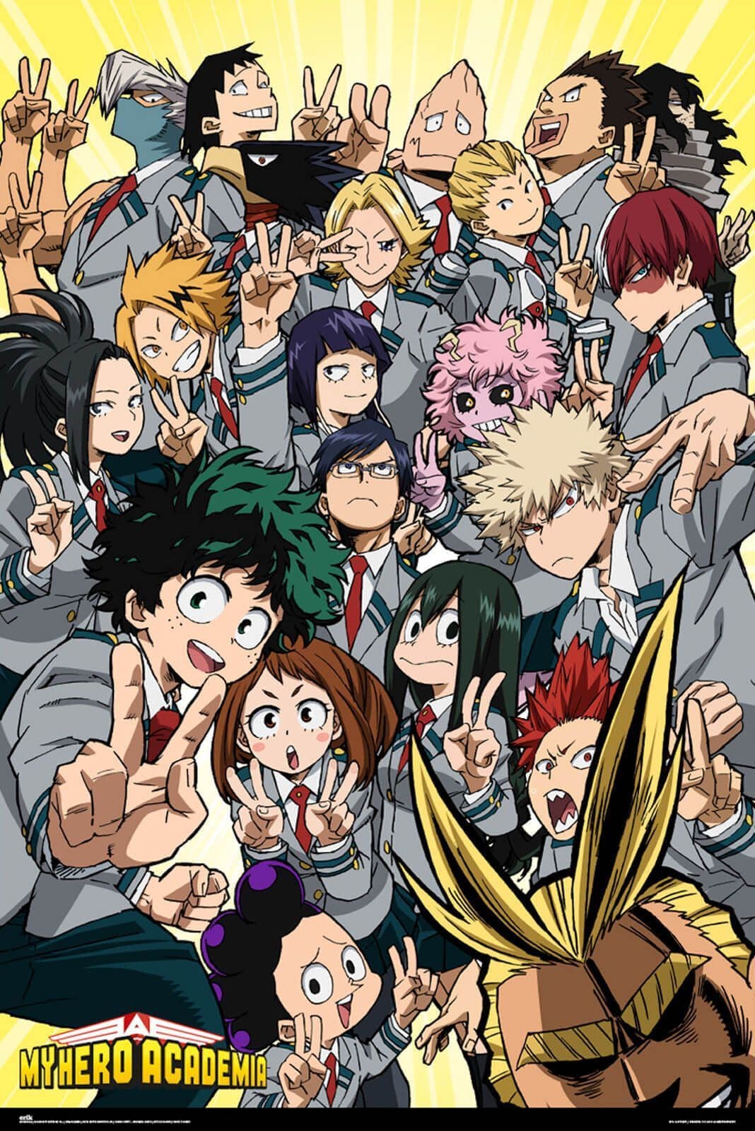 My Hero Academia U.A. Class 1-A Poster