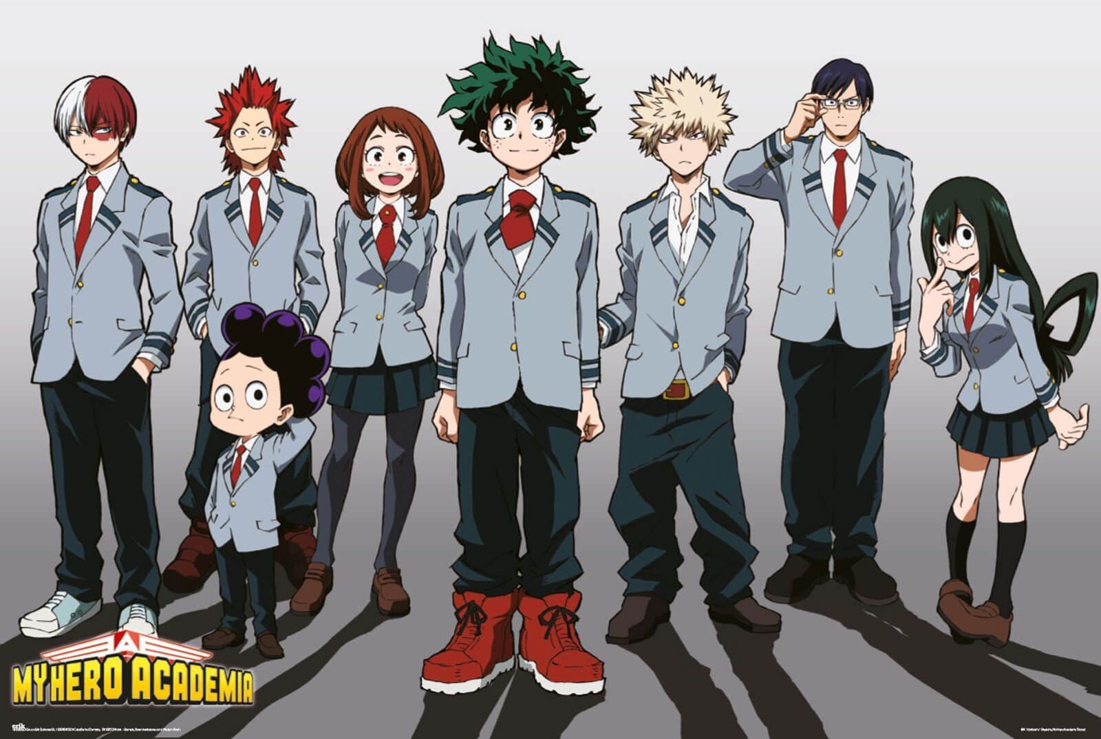 My Hero Academia Uniform Version Poster
