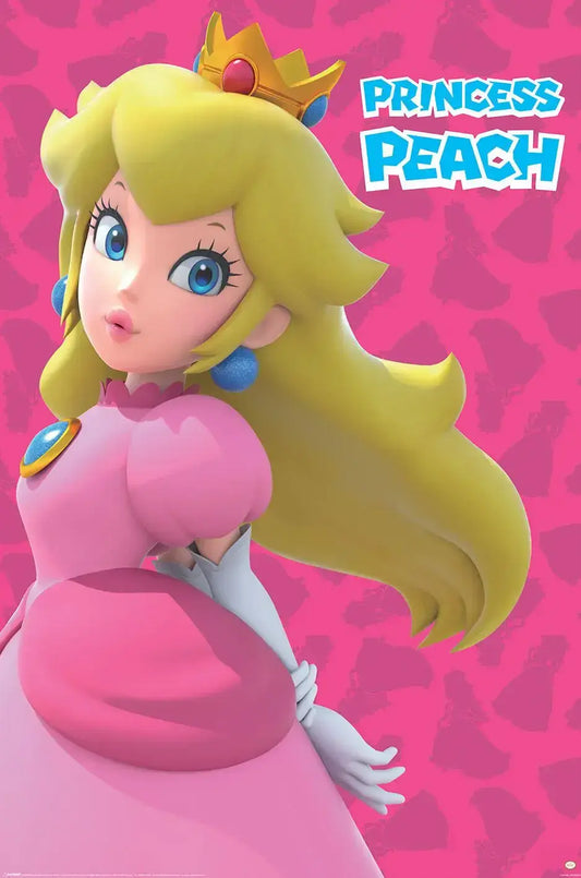 Princess Peach Poster Nintendo