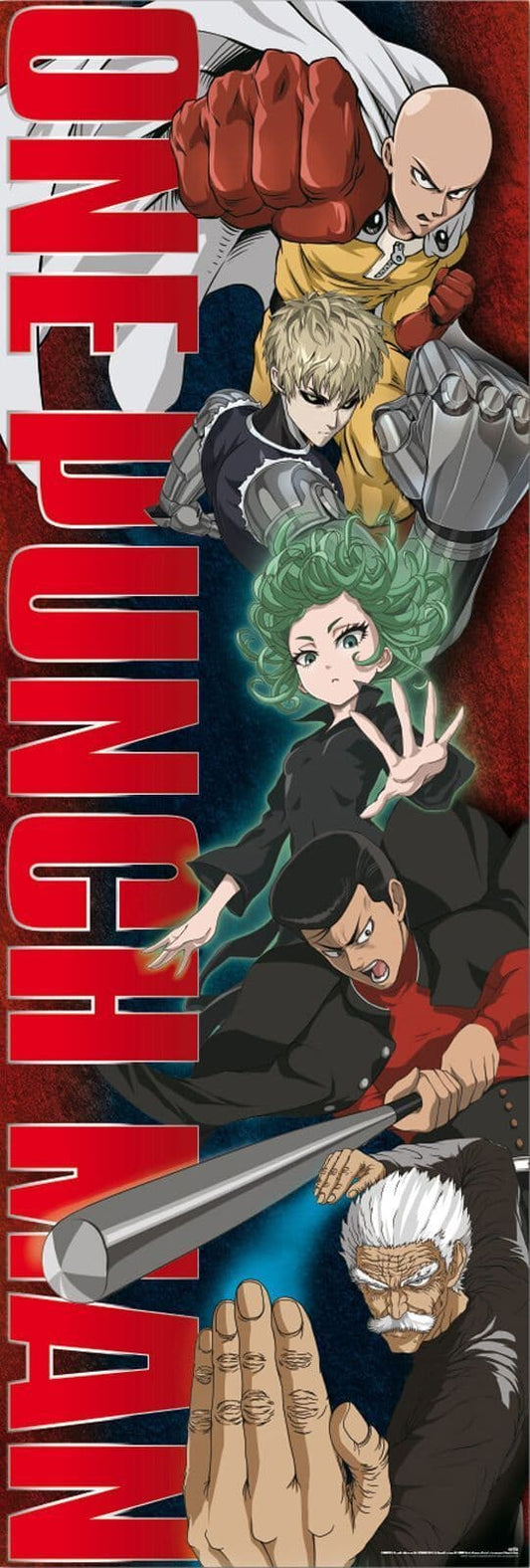 One Punch Man Manga Anime Door Poster