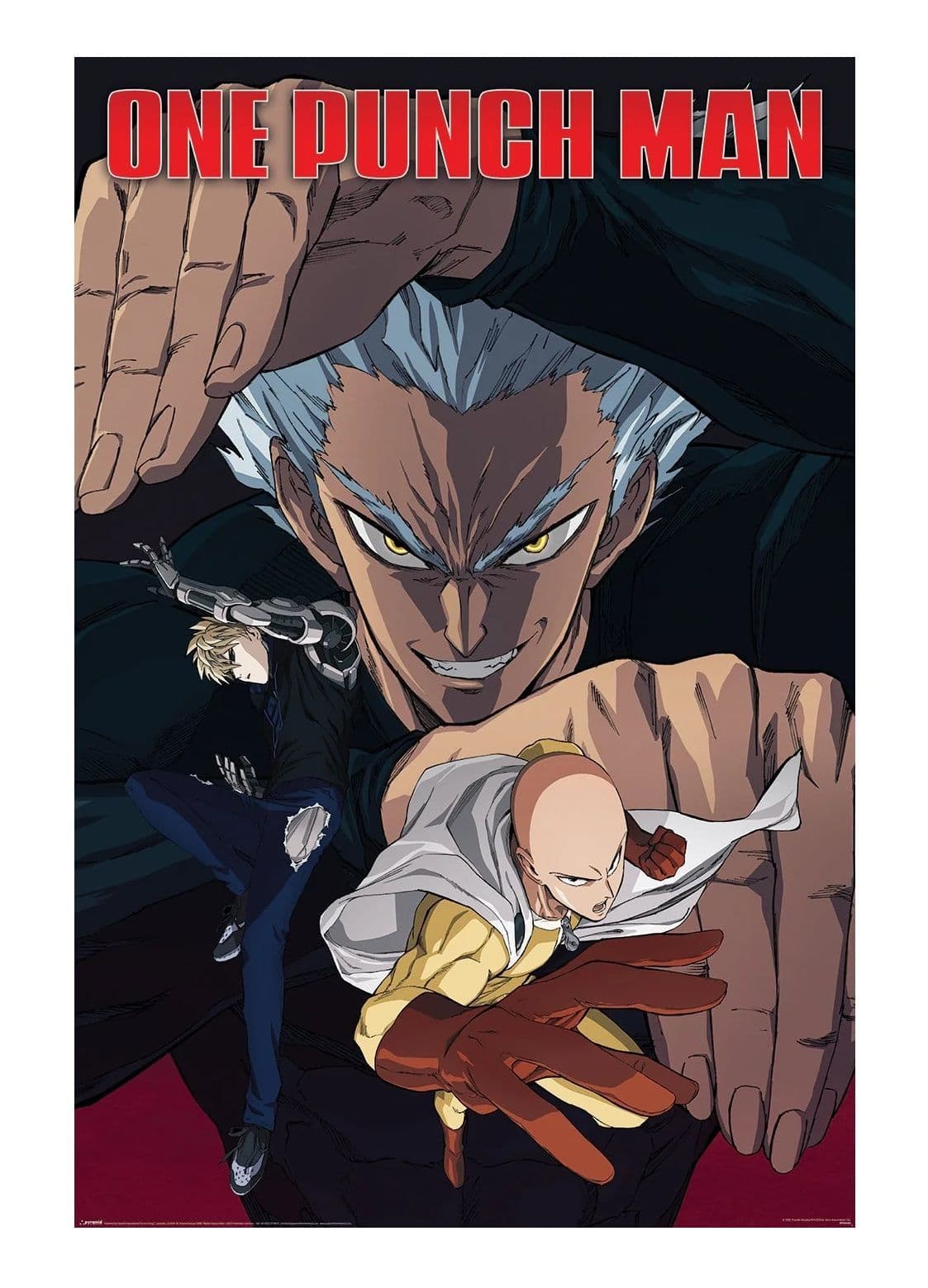 One Punch Man Garou Hero Hunter Poster One Punch Man