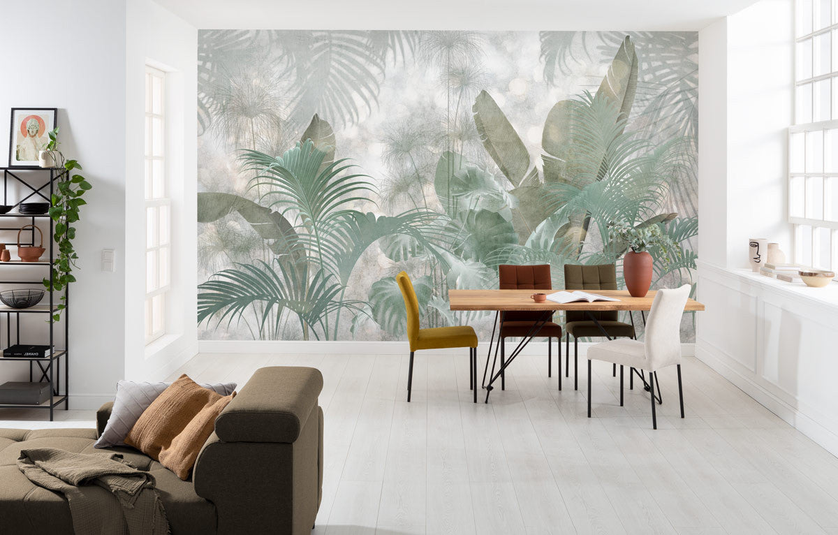 Paillettes Tropicales Botanical Dinning Room Non-woven photo wallpaper