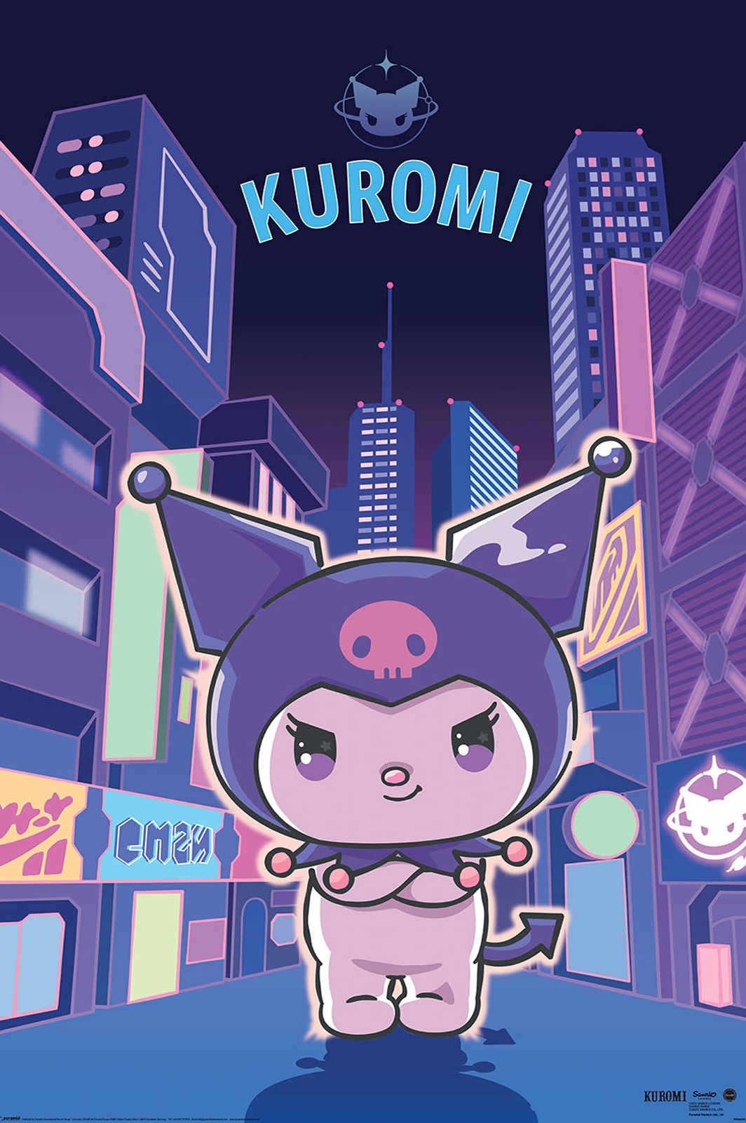 Hello Kitty Kuromi Ambition Poster Hello Kitty