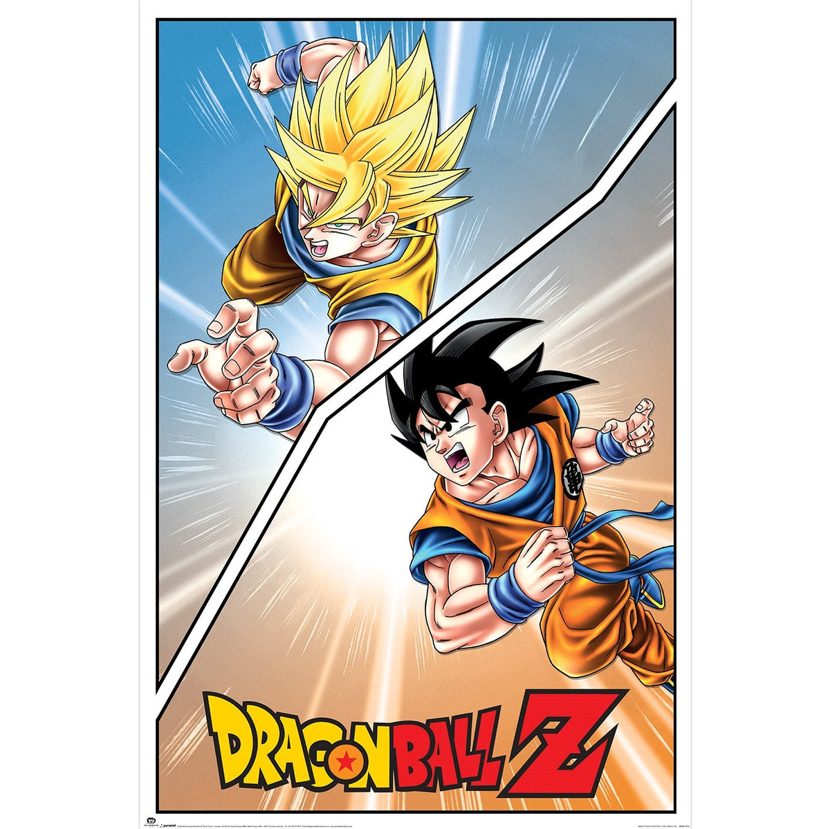 Dragonball Z (Special Goku) Manga Anime Poster Dragonball