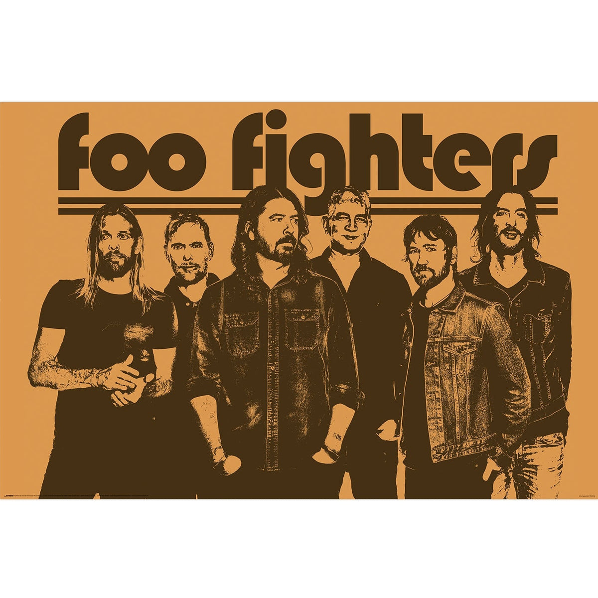 Foo Fighters Group Poster Foo Fighters
