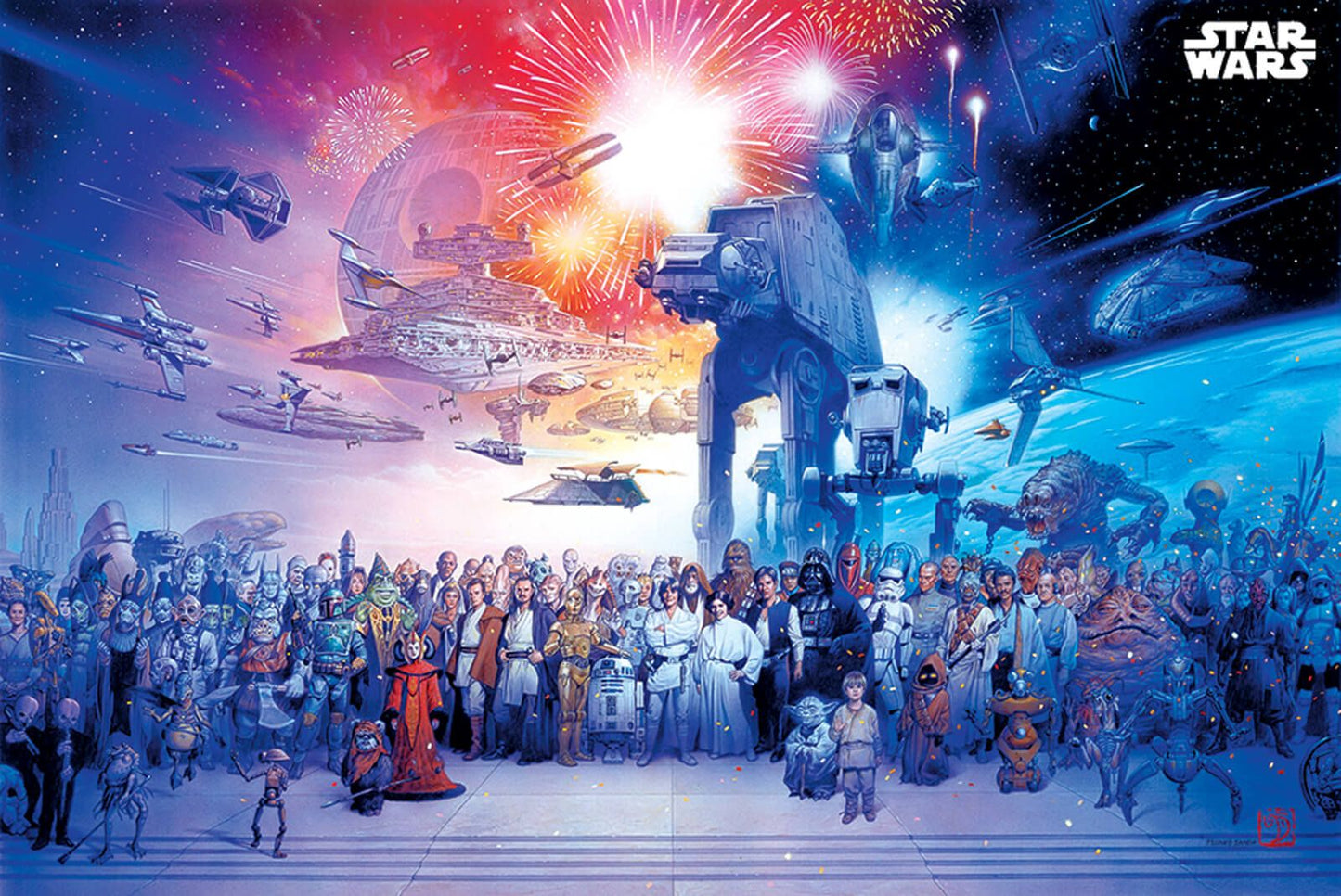 Star Wars Universe Poster Star Wars