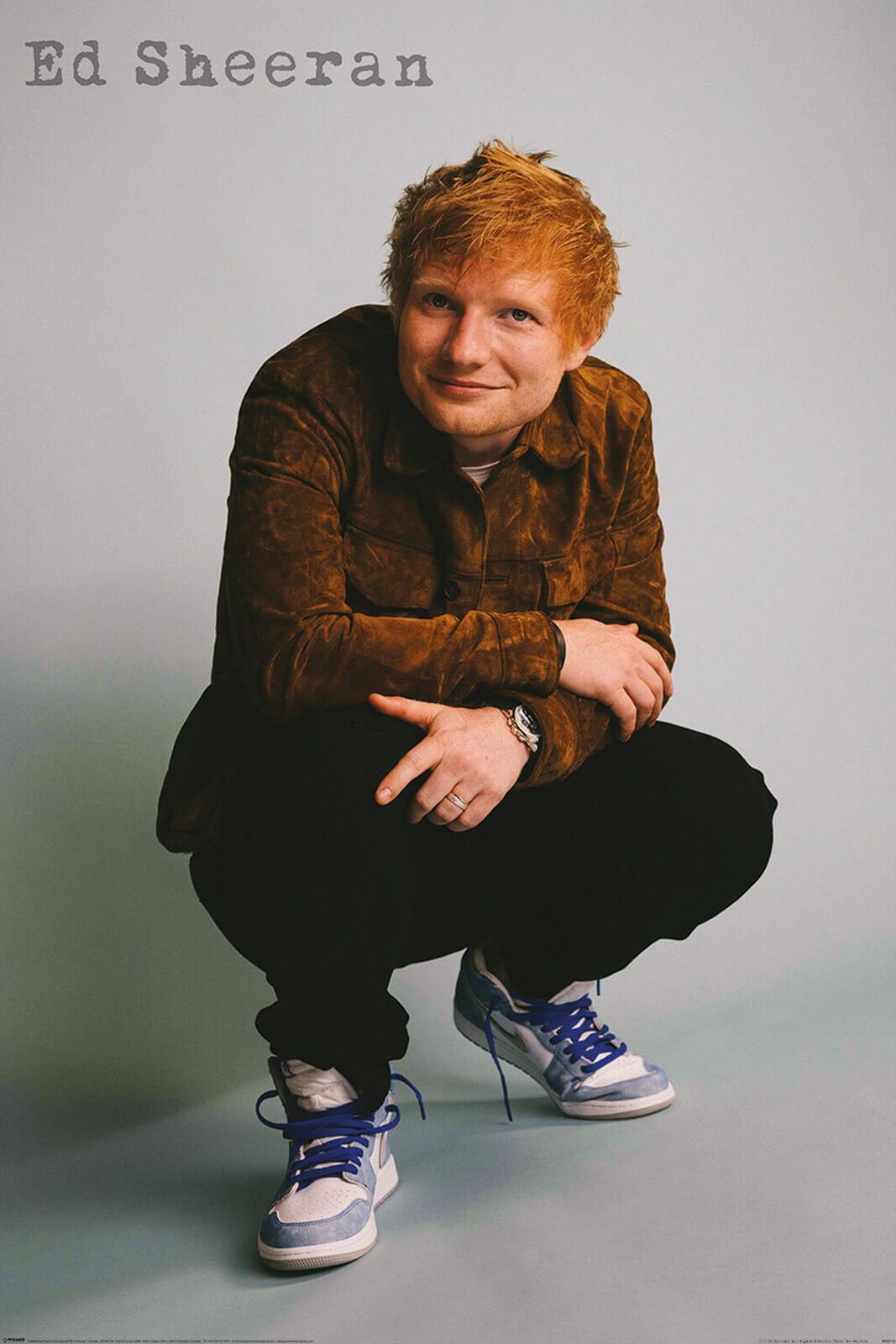 Ed Sheeran Crouch Poster