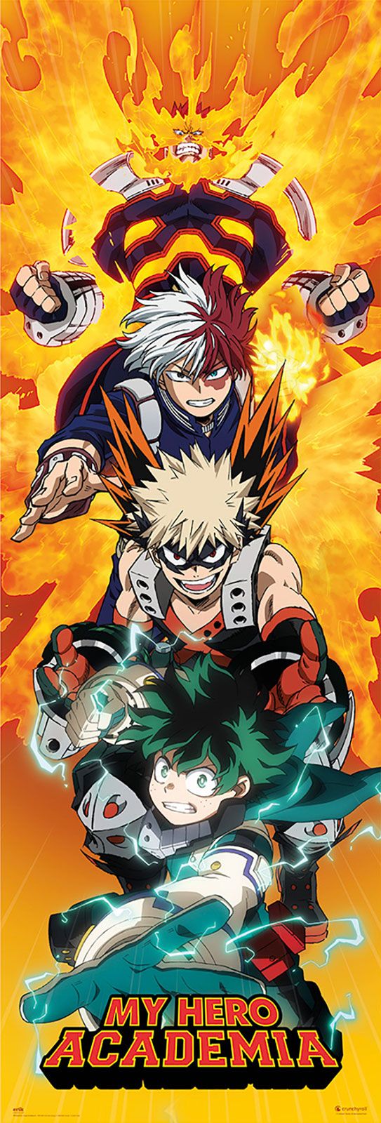 My Hero Academia Characters Door Poster My Hero Academia