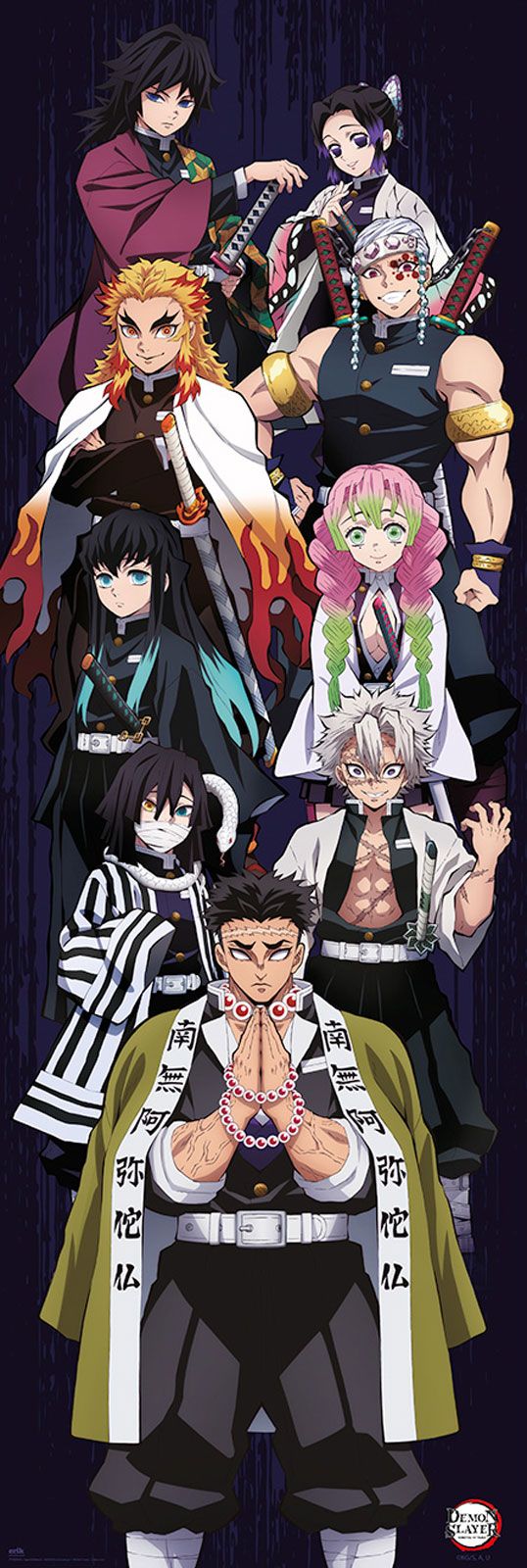 Demon Slayer Door Poster Demon Slayer
