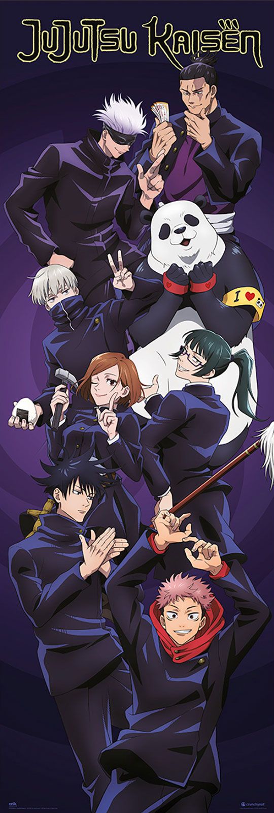 Jujutsu Kaisen Manga Anime Door Poster Jujutsu Kaisen