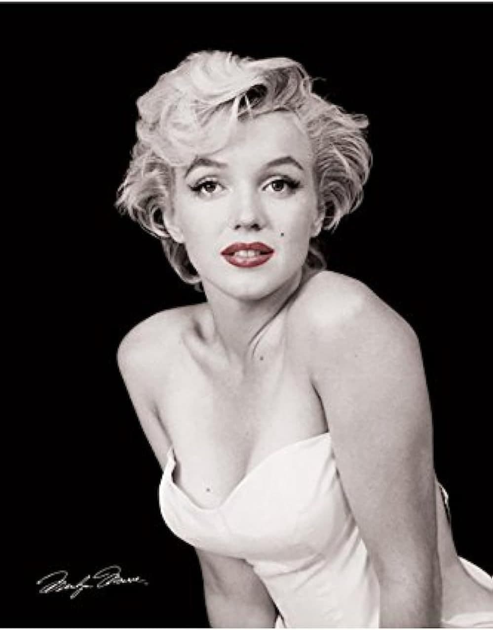 Red Lips Marilyn Monroe Mini Poster Poster Marilyn Monroe