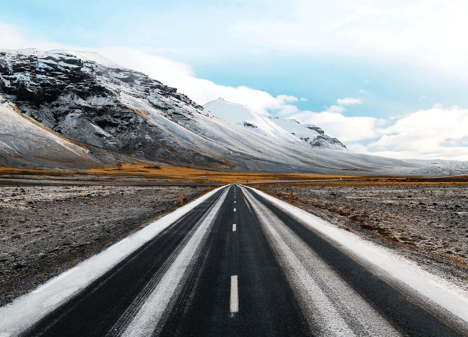Road through Iceland Photo Wallpaper Nice Wall