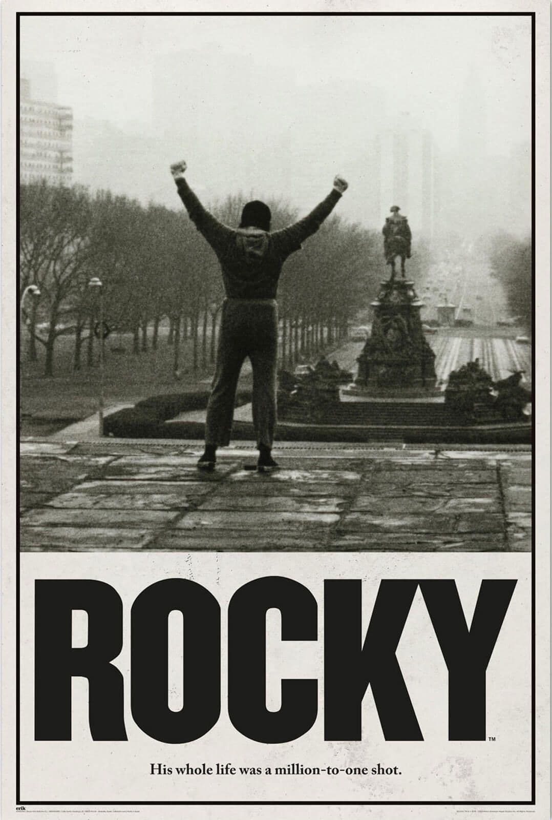 Rocky Balboa A Million To One Shot Poster