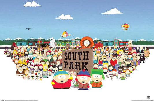 South Park Characters Poster