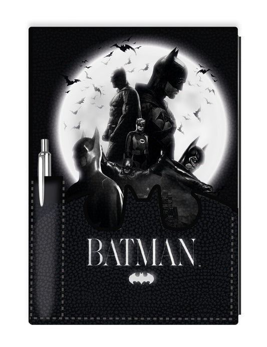 Batman A5 Black Journal with Pen Notebook DC Comics