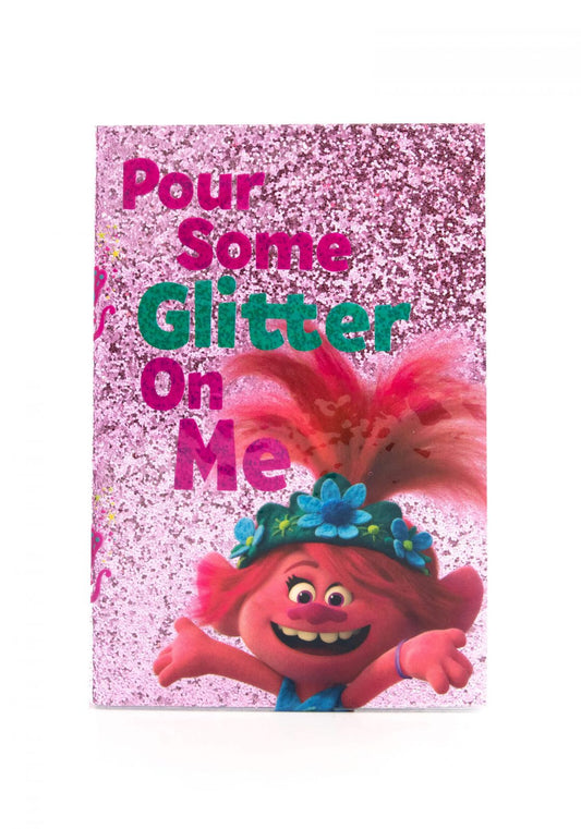 Trolls World Tour Pour Some Glitter Journal Notebook