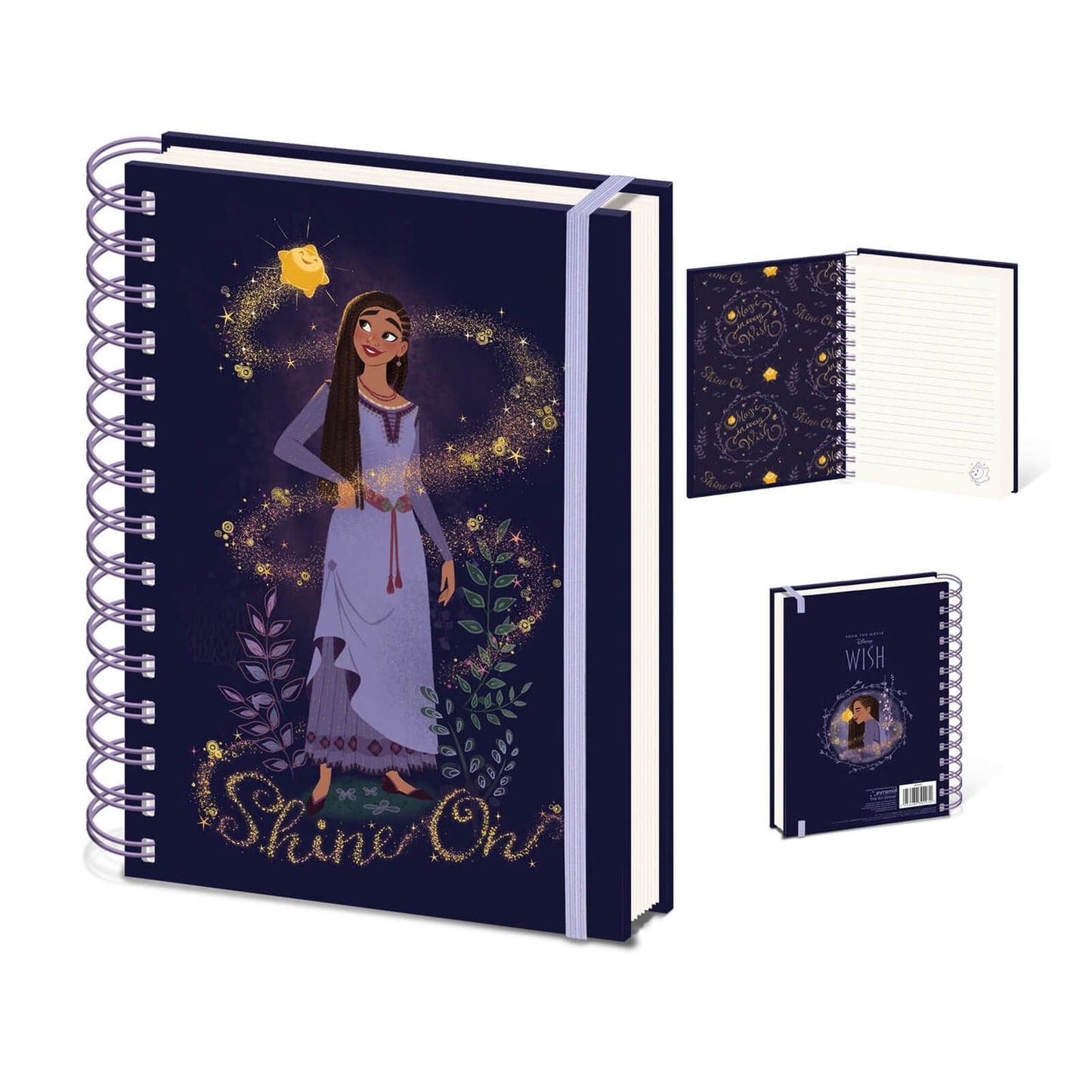 Wish Shine On  Notebook Disney