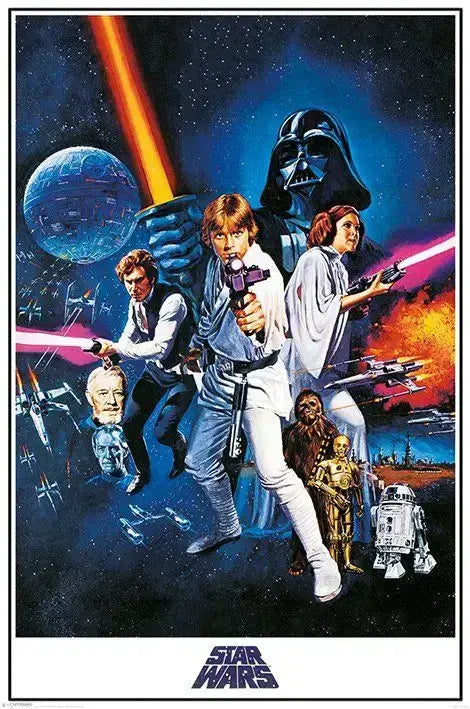 Star Wars New Hope Classic Poster Star Wars
