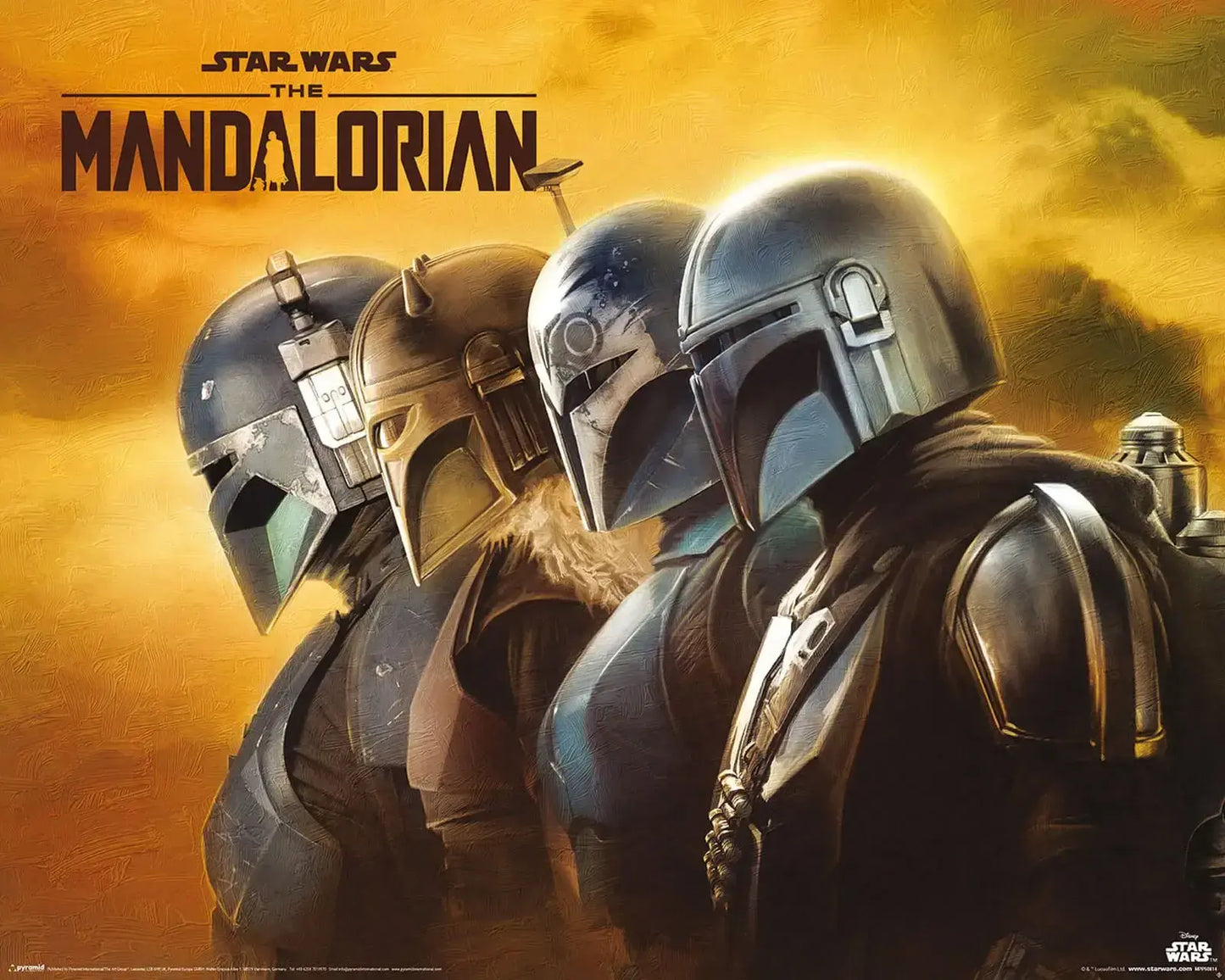 Star Wars The Mandalorian Creed Poster Star Wars