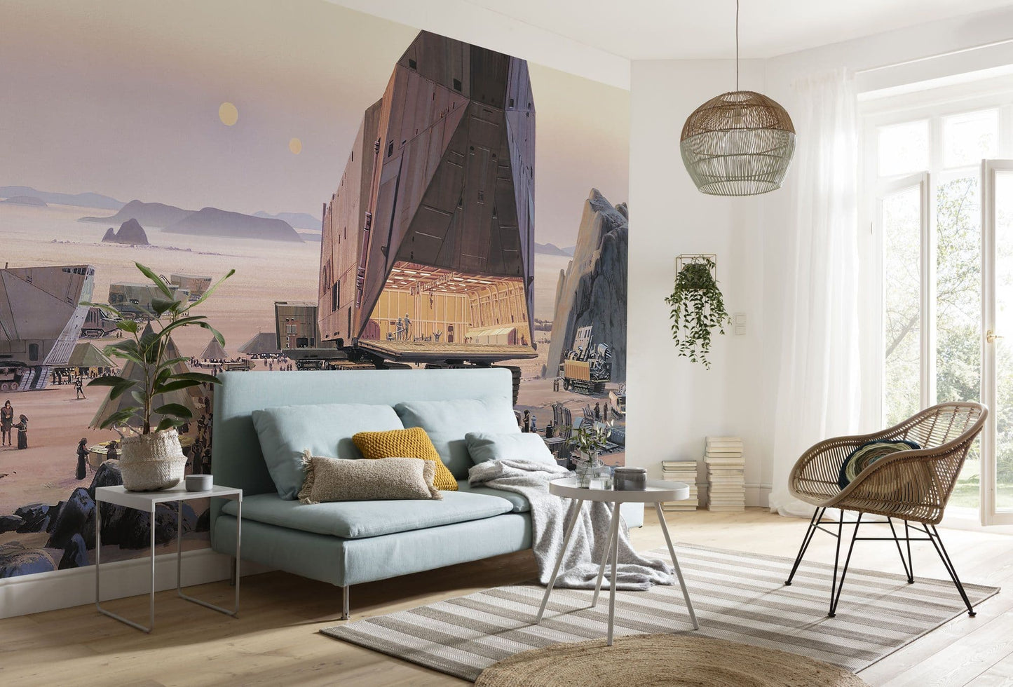 Star Wars Classic RMQ Java Market Non-Woven Wallpaper Mural Star Wars