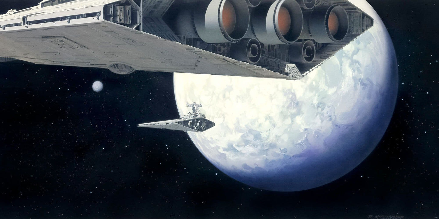 Classic RMQ Stardestroyer 10 panels King Size Non-Woven Wallpaper Mural Star Wars