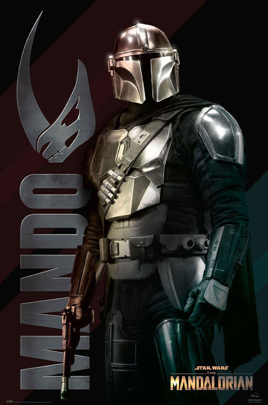 The Mandalorian Mando Poster Star Wars