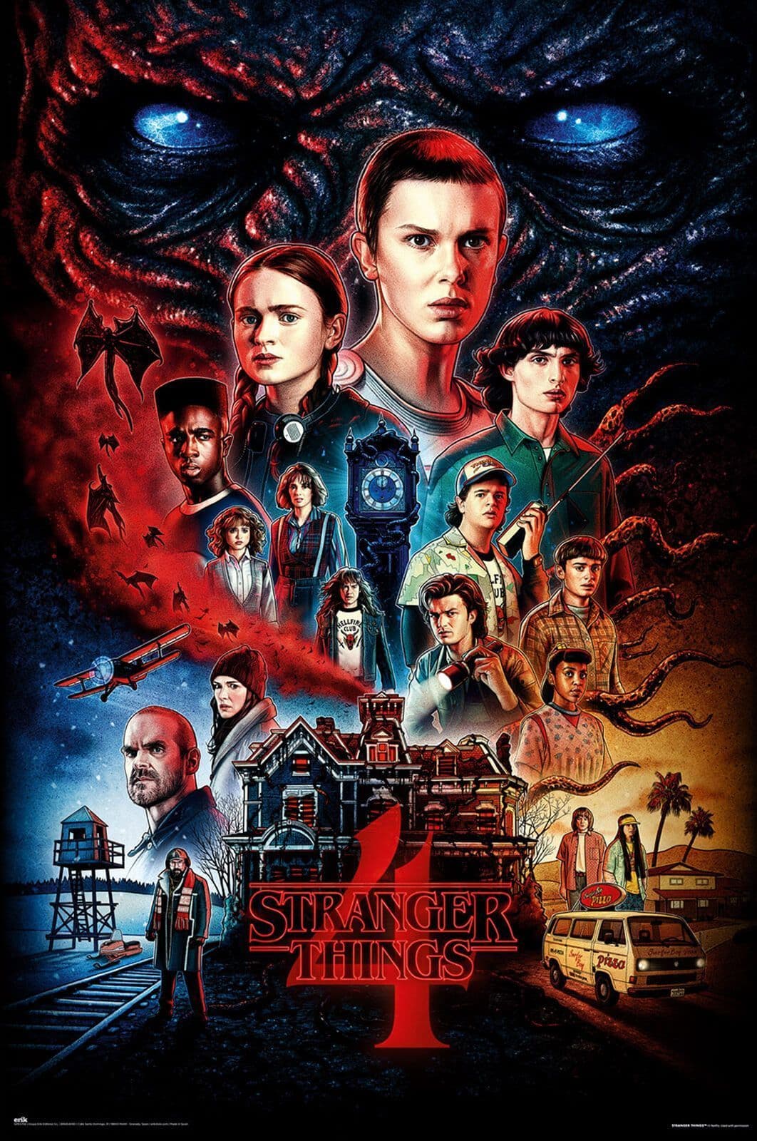 Stranger Things Vecna's House Poster