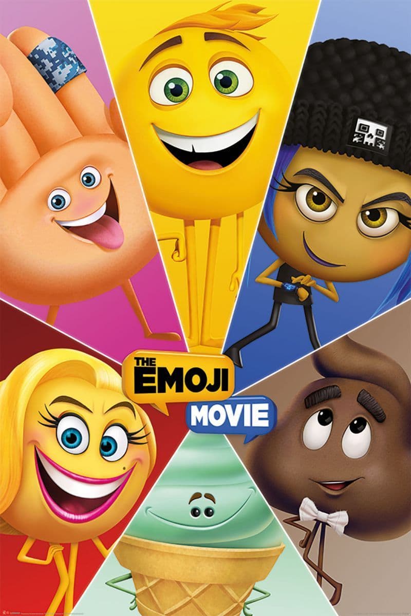The Emoji Movie Poster