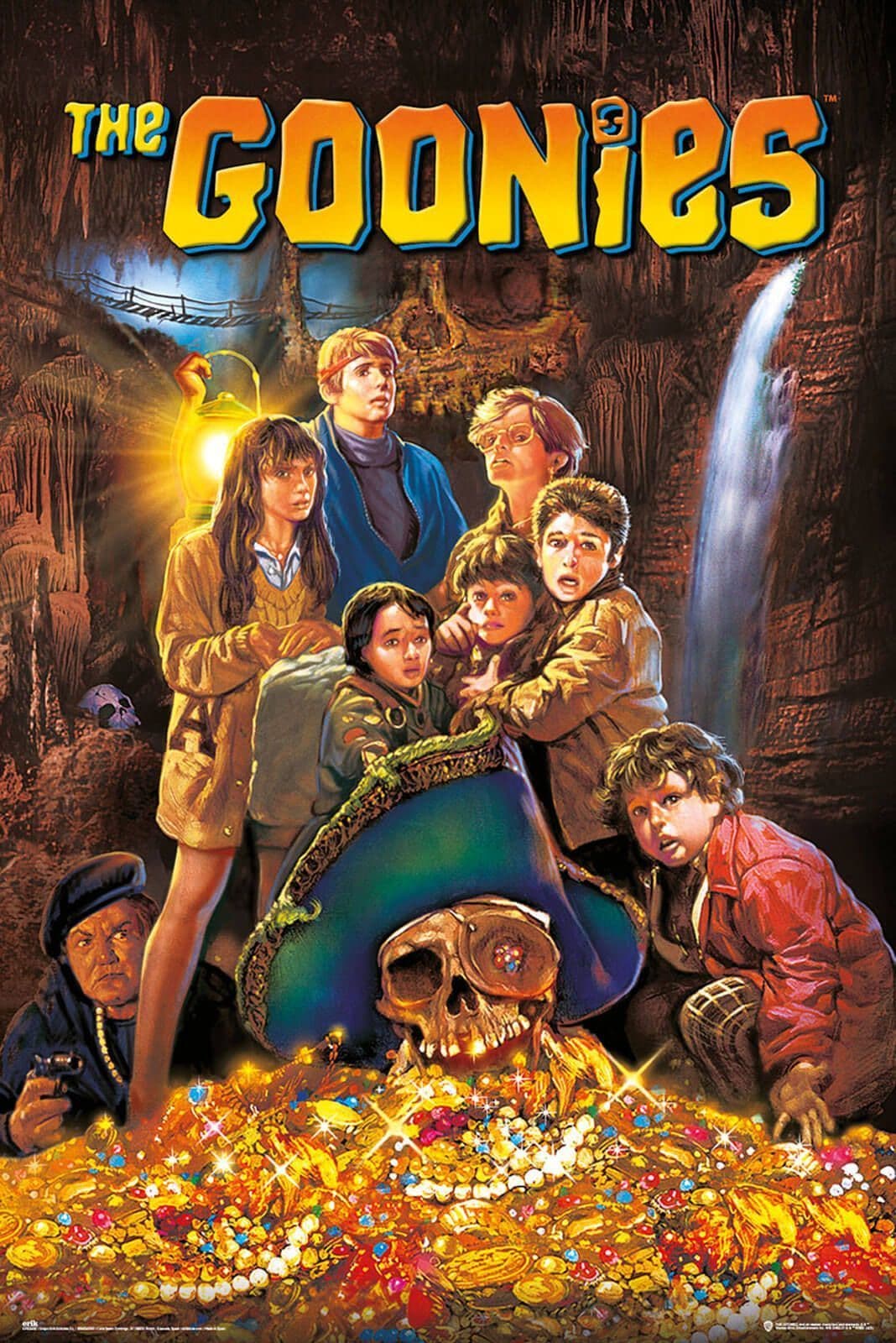 The Goonies Treasure Poster