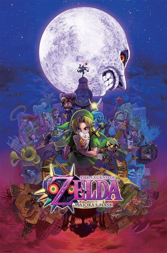 The Legend Of Zelda Majoras Mask Poster