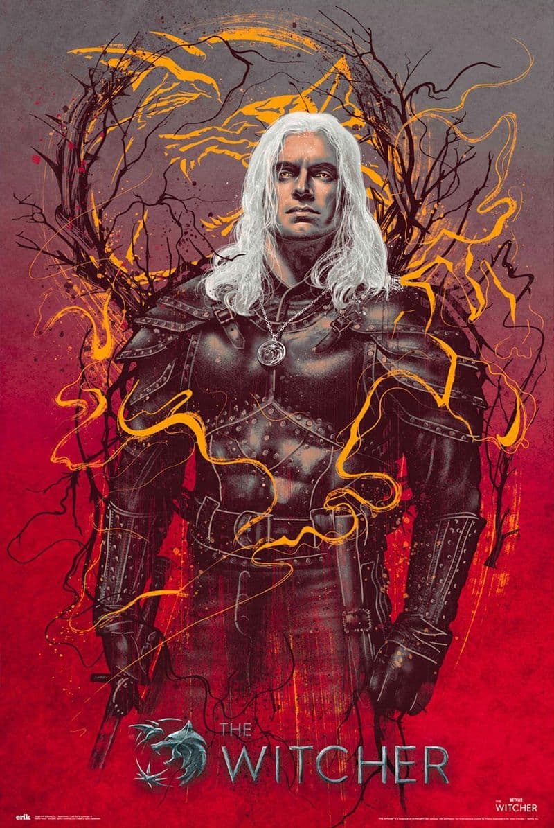 The Witcher 2 Gerald De Rivia Poster