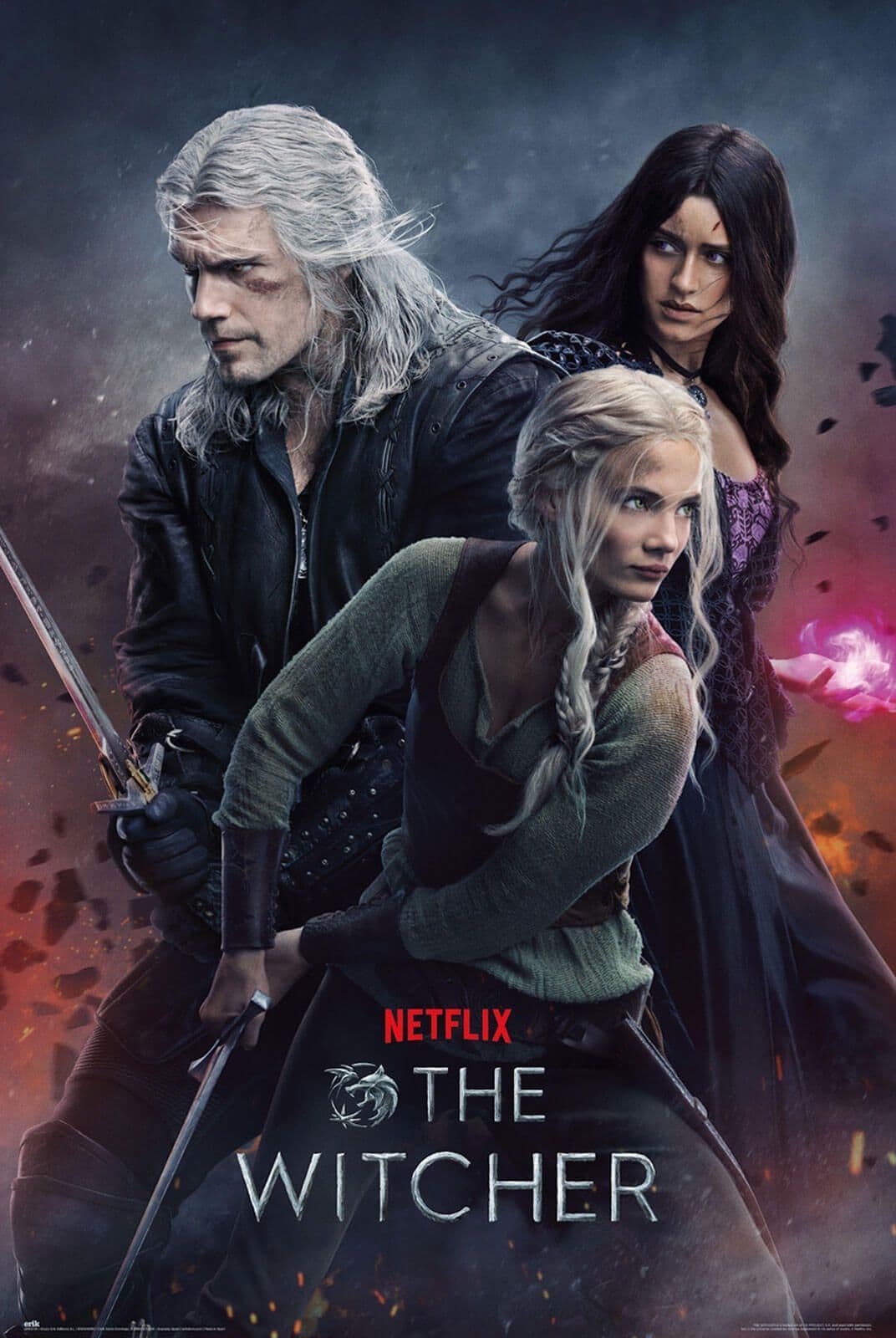 The Witcher 3 Poster Network: Netflix