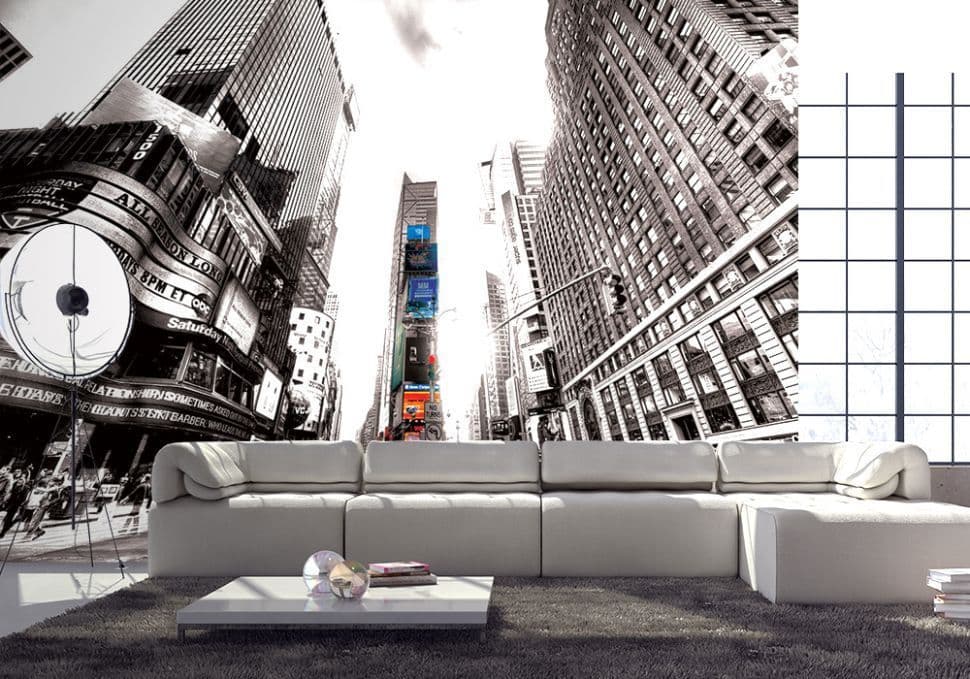 Times Square Vintage New York Street Photo Wallpaper Nice Wall