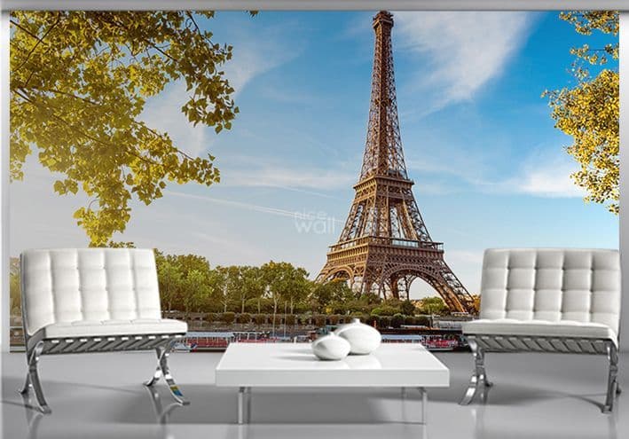 Tour Eiffel Paris France Photo Wallpaper Nice Wall
