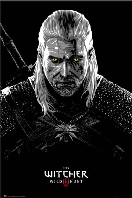 The Witcher Toxicity Poisoning Geralt of Rivia Poster
