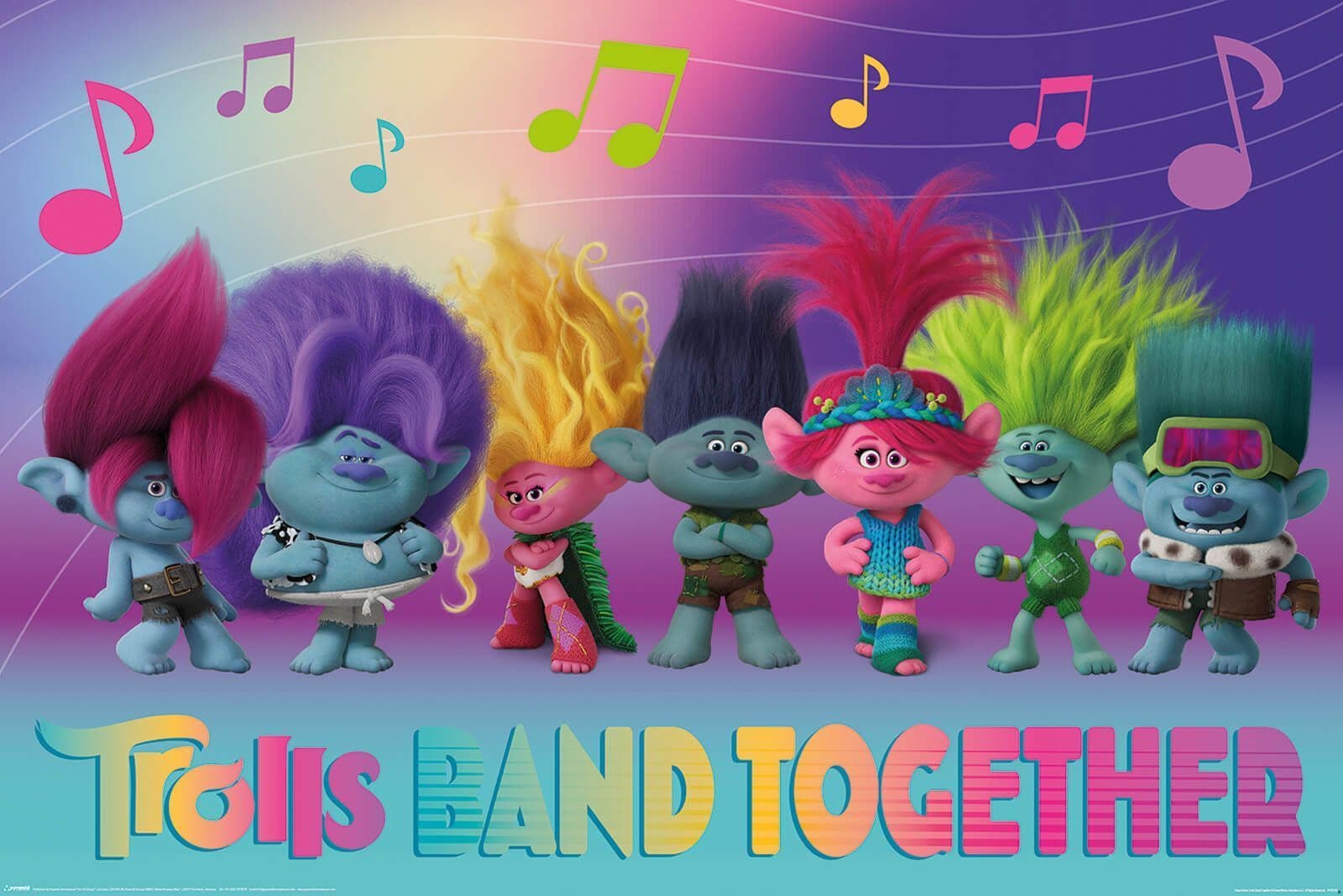 Trolls Band Together Perfect Harmony Poster