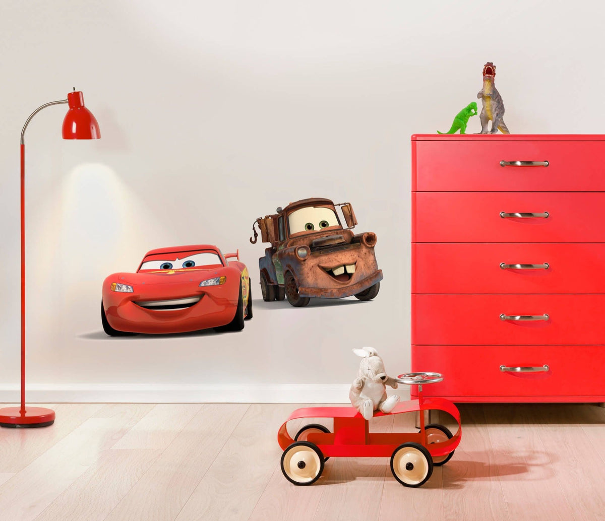 Lightning McQueen and Matter Cars Friends Wall Stickers Disney