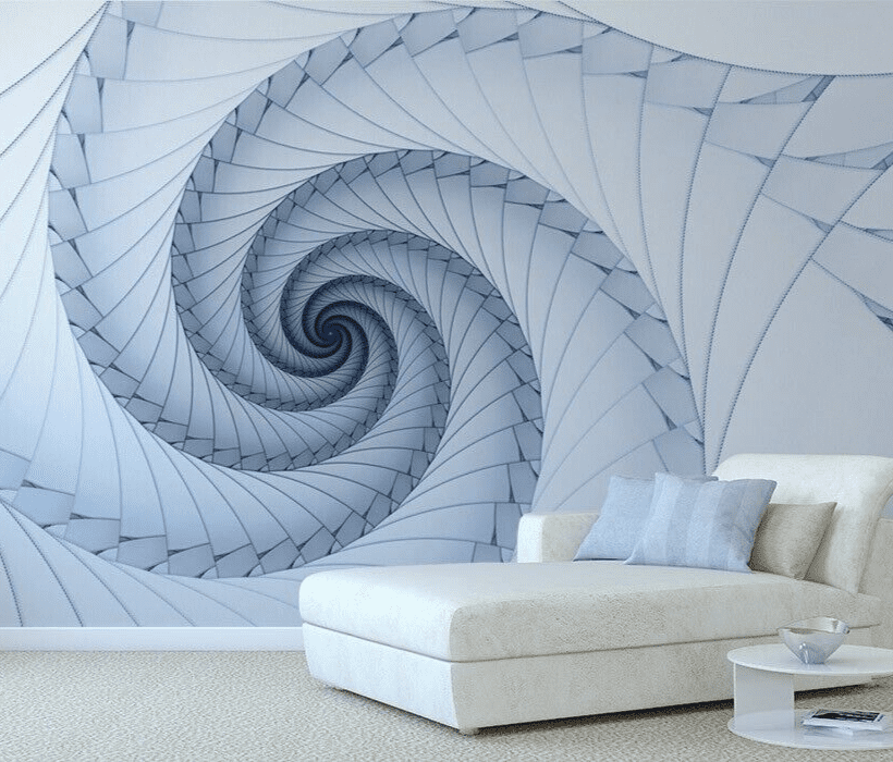Abstract spiral design Photo Wallpaper Nice Wall