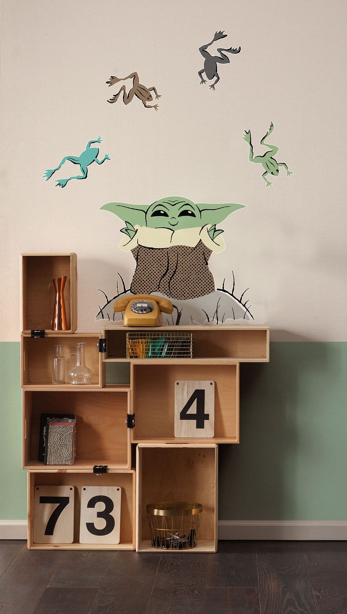 Star Wars The Mandalorian Grogu Enchanted
Frogs Wall Stickers Star Wars