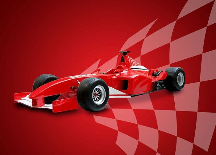 Red Racing Car Formula 1 Style Photo Wallpaper Nice Wall