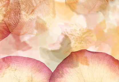 Dried Flowers Non-Woven Wallpaper Mural 366 cm x 254 cm (141" x 100")