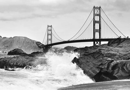 Golden Gate Bridge San Francisco Non-Woven Wallpaper Mural 366 cm x 254 cm (141" x 100")