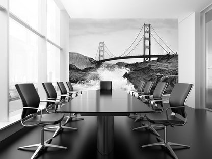 Golden Gate Bridge San Francisco Non-Woven Wallpaper Mural 366 cm x 254 cm (141" x 100")