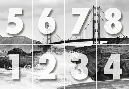 Golden Gate Bridge San Francisco Non-Woven Wallpaper Mural 366 cm x 254 cm (141" x 100")